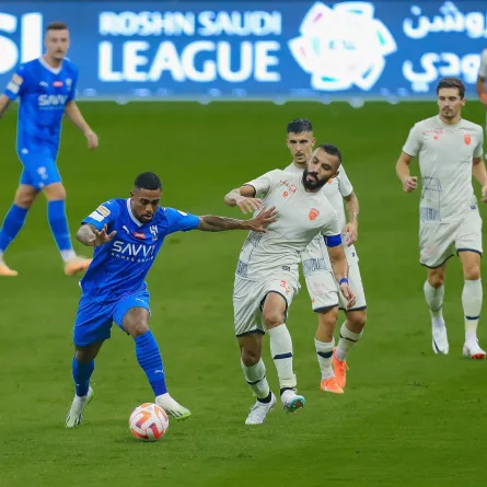 من لقاء الهلال والفيحاء