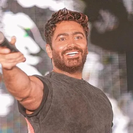 تامر حسني- الصورة من حسابه على إنستغرام