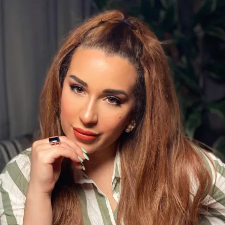 أسما شريف منير - الصورة من صفحتها الرسمية على الفيس بوك