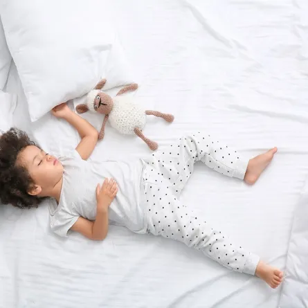 صورة لطفل نائم