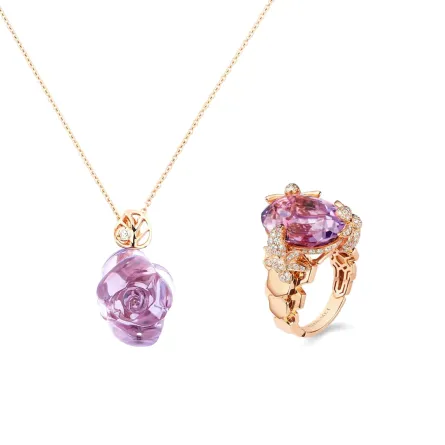 مجوهرات ساحرة بحجر الجمشت ترافقك في إطلالات صيف 2023