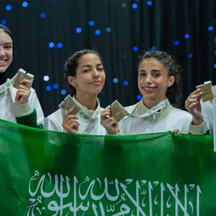 في أول مشاركة لهن بالبطولة السعوديات يتألقن في دورة الألعاب العربية الـ 15 