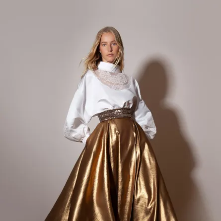 تنانير طويلة محتشمة للمرأه المحجبة