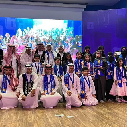 التعليم السعودية تكرم الأوائل من طلاب المملكة في مسابقة تحدي القراءة العربي لعام 2023 - الصورة من حساب التعليم السعودية على منصة إكس