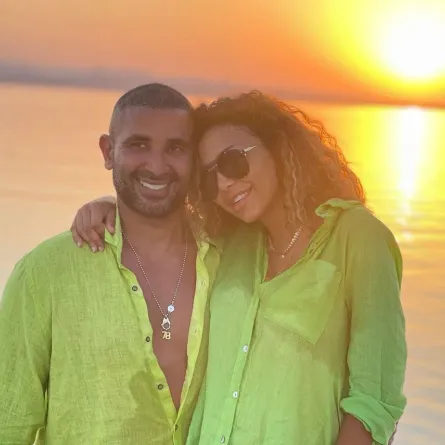 الصورة الأخيرة لأحمد سعد وعلياء بسيوني قبل الطلاق - الصورة من حسابها على انستغرام