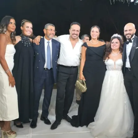 حفل زفاف شقيقة خاد سرحان - الصورة من حسابه الشخصي على الفيس بوك