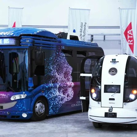 نهائيات تحدي دبي العالمي للتنقل ذاتي القيادة. الصورة من wam