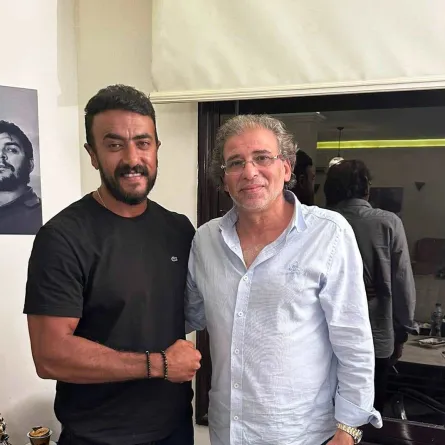 أحمد العوضي وخالد يوسف- الصورة من حساب أحمد العوضي على الفيس بوك