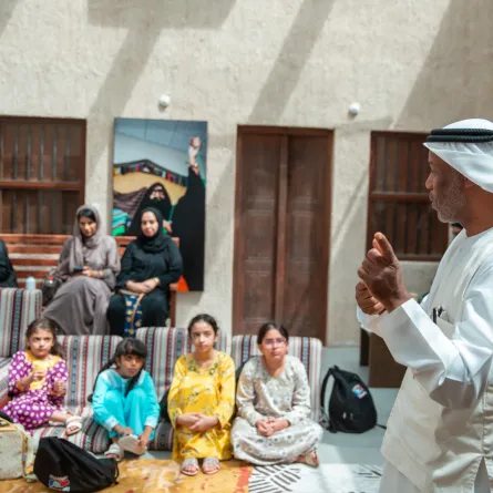 مخيمات "دبي للثقافة" الصيفية . الصورة من wam