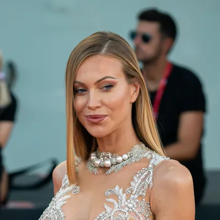 تايلور ميغا Taylor Mega في مهرجان فينيسيا السينمائي- تصوير يوسف بوهوش