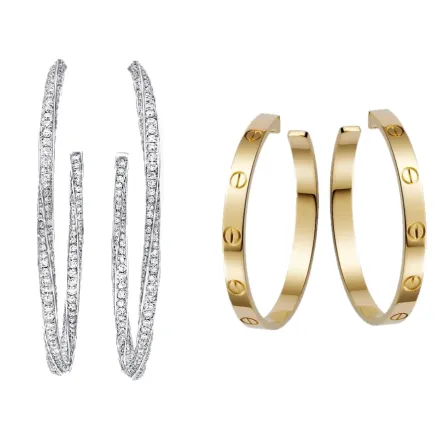 تاريخ ظهور أقراط الهوب في عالم المجوهرات وتطورها عبر السنين