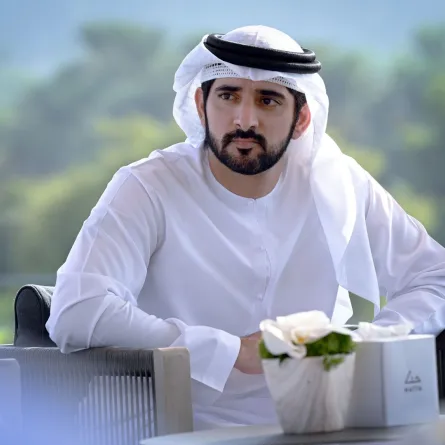 الشيخ حمدان بن محمد بن راشد آل مكتوم. الصورة من wam