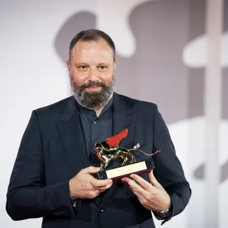 المخرج اليوناني يورغوس لانثيموس- تصوير يوسف بوهوش