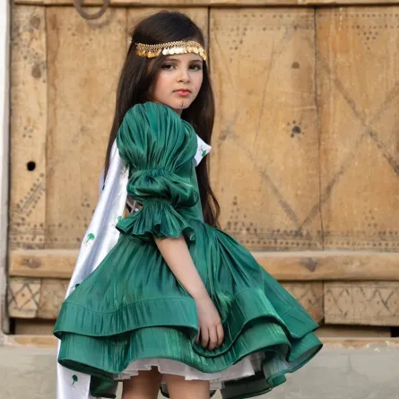 من التصاميم الخاصة باليوم الوطني للمصممة من مرام سعيد -(الصورة من المصممة)