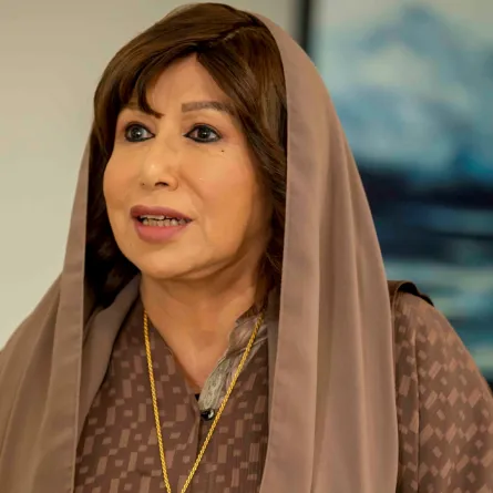 مريم الغامدي -الصورة من المركز الاعلامي ل ام بي سي