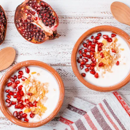 رجيم الرمان والزبادي