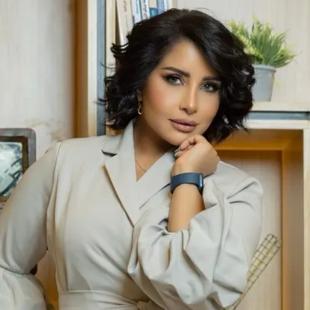 مي البلوشي -الصورة من  حسابها على  الانستغرام