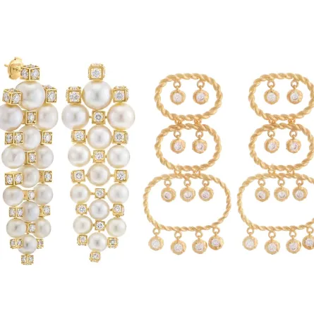 أين محبات المجوهرات الشرقية؟ إليكِ أجمل موديلات أقراط شرقية 2023