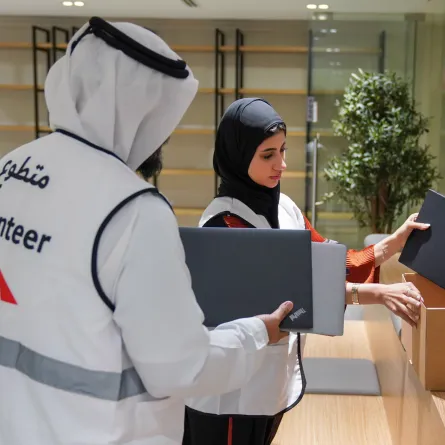  حملة "تبرع بجهازك". الصورة من الحساب الرسمي للهيئة على منصة x 