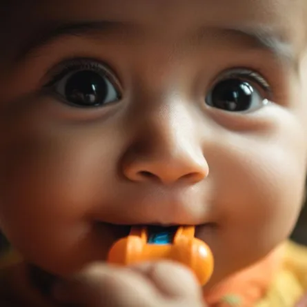 صورة طفل في مرحلة الفطام