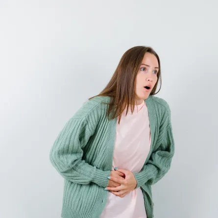 صورة لحامل تشكو من علامات الحمل