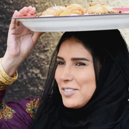 زهرة عرفات -الصورة  من حسابها على الانستغرام