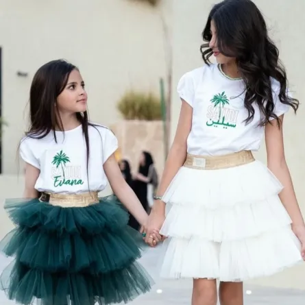 تصاميم عملية للبنات للاحتفال باليوم الوطني - الصورة من صفحة علامة مطرّز على الإنستغرام