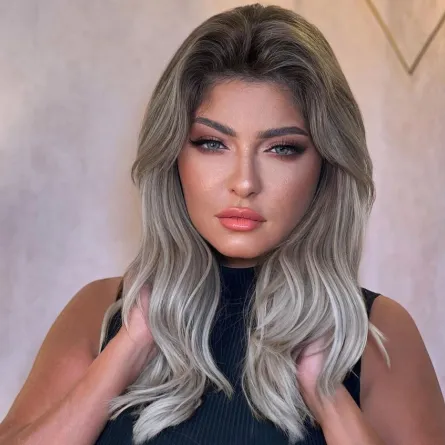 تسريحات شعر علا غانم