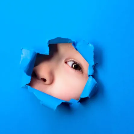 صورة تعبيرية لطفل