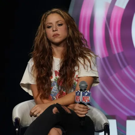 نجمة البوب الأمريكية شاكيرا - المصدر: TIMOTHY A. CLARY/AFP