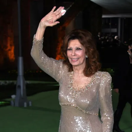 صوفيا لورين (Sophia Loren). مصدر الصورة: Valerie MACON / AFP