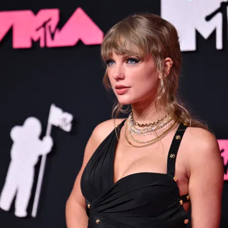 مغنية البوب الأمريكية تايلور سويفت، المصدر: ANGELA WEISS/AFP