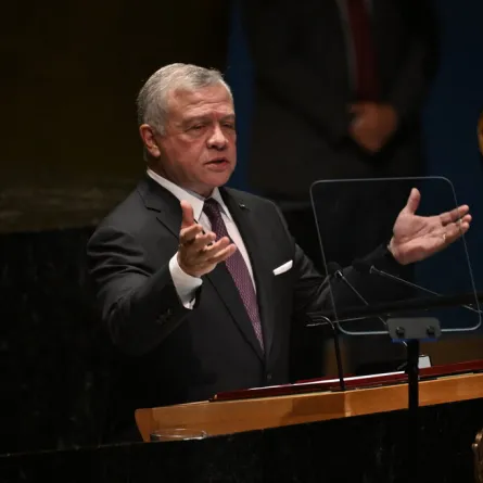 الملك عبدالله الثاني King of Jordan Abdullah II (مصدر الصورة : Ed JONES / AFP)