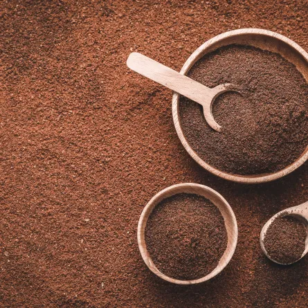 القهوة المطحونة 