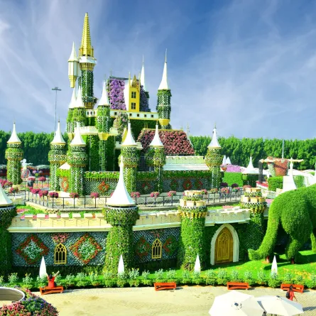 انطلاق الموسم الـ12 من دبي ميراكل جاردن. الصورة من wam