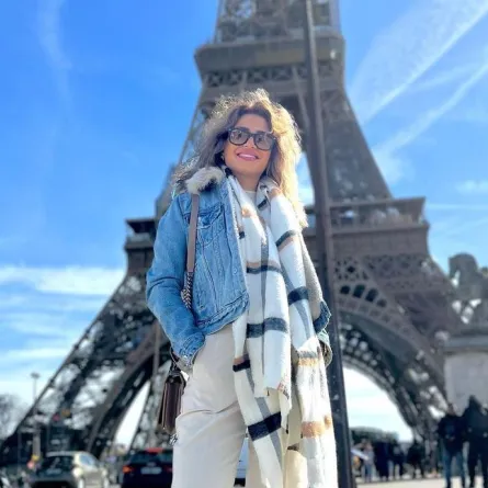  منة فضالي -الصورة من حسابها على انستغرام