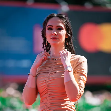 النجمة السعودية سمية رضا. تصوير: يوسف بوهوش