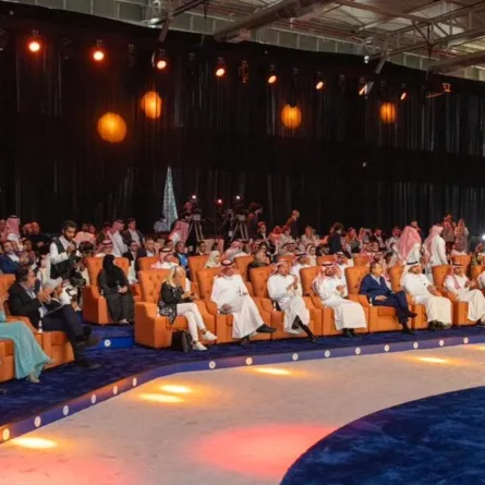 الحضور الكريم خلال حفل الافتتاح- الصورة من مدير حسابات - شركة هاشتاغ استديو