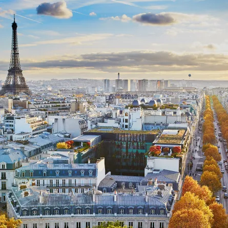 رحلة سياحية إلى فرنسا في الخريف