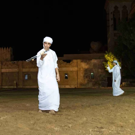 بطولة فزاع لليولة- الصورة من مركز حمدان بن محمد لإحياء التراث 