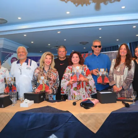 إلهام شاهين في ندوة تكريمها - الصورة من المركز الإعلامي للمهرجان