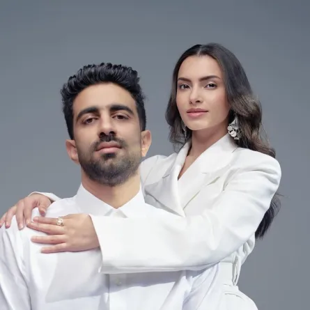 كارمن سليمان ومصطفى جاد من جلسة تصوير خاصة لـ سيدتي العدد 2052