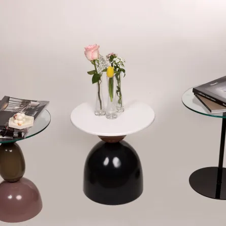 مجموعة من طاولات الضيافة من تصميم مريم حجيج