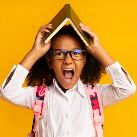 صورة لطفلة في قمة تحدياتها السلوكية