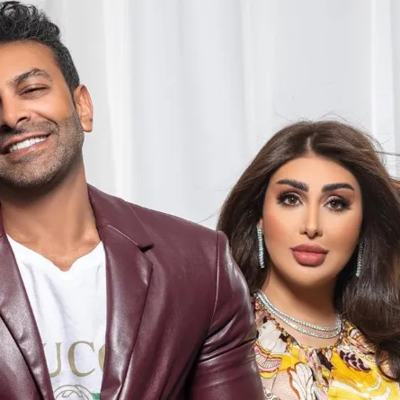 هنادي الكندري ومحمد الحداد -الصورة من انستغرام  الفنان