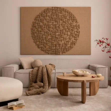 عناصر الديكور دائرية الشكل في المنزل