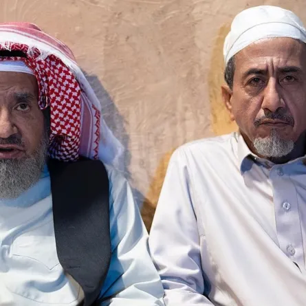 ناصر القصبي وعبد الله السدحان الصورة من حساب المصور سامي الرويسان على الانستغرام