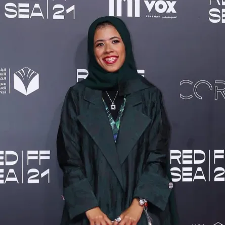 المخرجة جواهر العامري - الصورة من صفحتها على إنستغرام