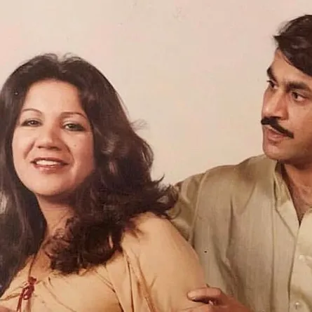 عبد الحسين عبد الرضا وسعاد عبدالله -الصورة من حسابه على الانستغرام