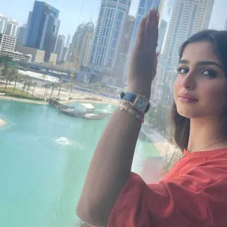 حلا الترك - الصورة من حسابها على انستغرام